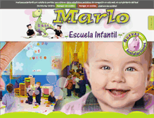 Tablet Screenshot of marloescuelainfantil.com
